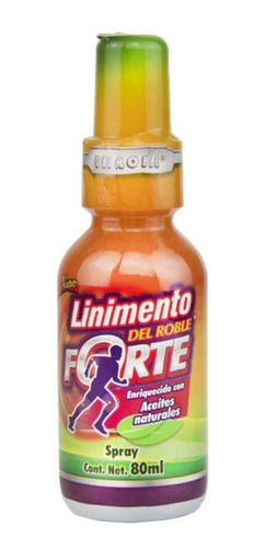 Linimento Del Roble Forte Spray Relajante Muscular 80 Ml