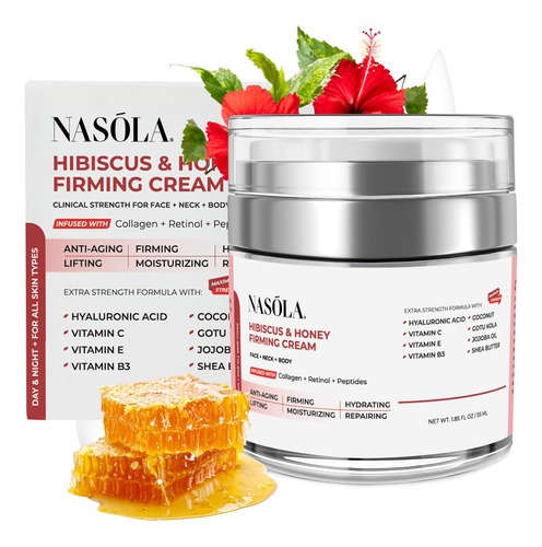 Hibiscus And Honey Firming Cream, Neck Firming Cream, Skin T