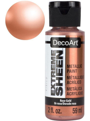 Decorart Oro Rosa Metalicos Pintura Acrílica Arte Dibujo