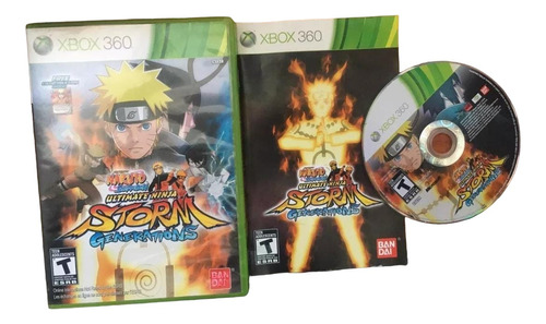 Naruto Shippuden Ultimate Ninja Storm Generations Xbox 360 (Reacondicionado)