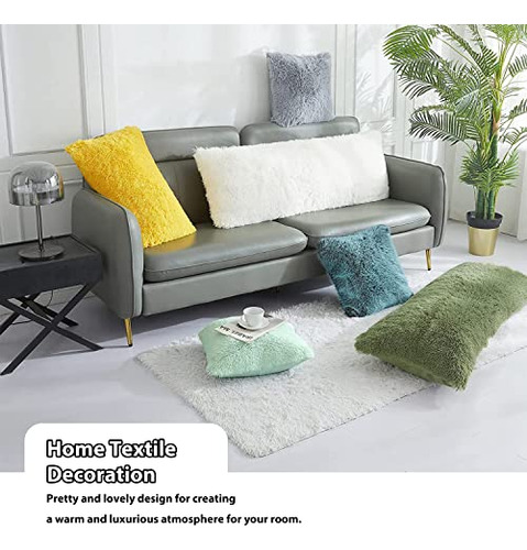 Funda De Almohada Corporal Suave Con Cierre 50 X 137 Cm