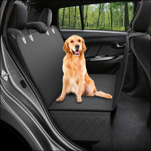 Protector De Asiento Active Pets, Para Perros, Negro