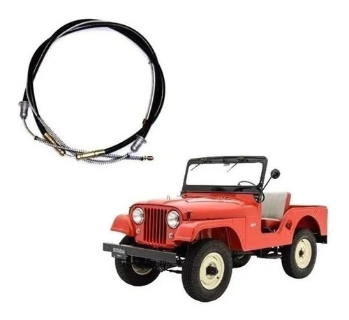 Cable Freno De Mano Secundario Jeep Cj5