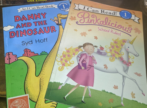 I Can Read: Dany And The Dinosour/ Pinkalicious School Rules