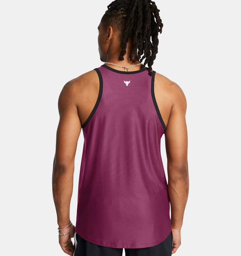 Camiseta De Tirantes Under Armour Project Rock Badge Honor