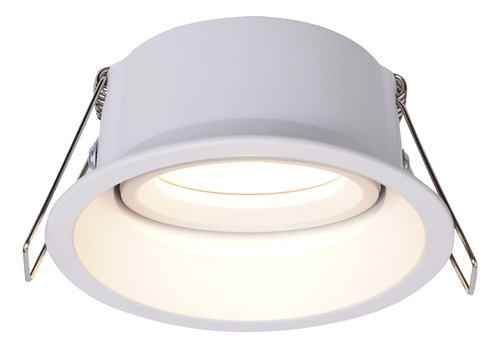Marco De Empotrar 5w Gu10 3000k 120° Ip20 Bco/ngo Kulens