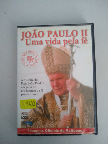 Dvd João Paulo Ll Uma Vida Pela Fé
