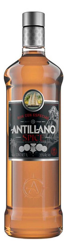 Caja De 12 Ron Antillano Spice 1 L