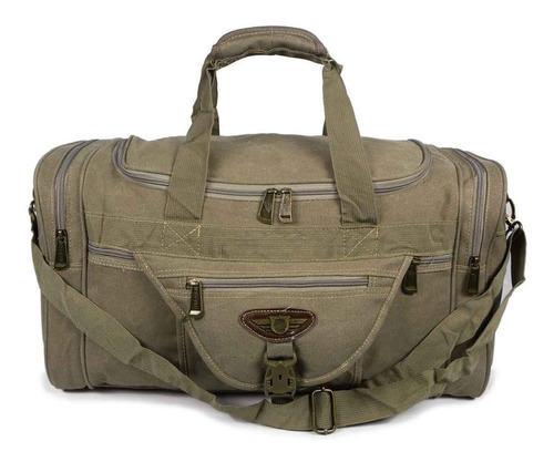Imagem 2 de 6 de Bolsa Sacola De Viagem Lona Kvn Transversal Mala De Mão 50 L