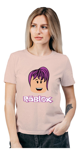 Polera Mujer Roblox Av3 Gamer Algodón Orgánico Wiwi