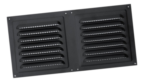 Encuaderna De Ventilación Velogra, Resistente Negro
