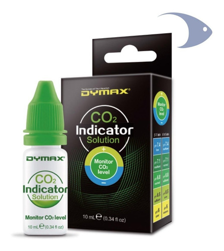 Liquido Indicador Co2 Solucion Test Acuario Plantado Dymax