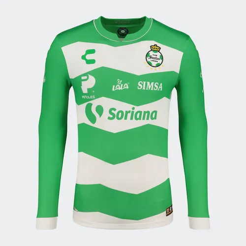 Jersey Santos 2023-24 Manga Larga Para Hombre Marca Charly