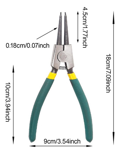 4 Piezas De Alicates De Anillo De Ciclos Clima De Alta De