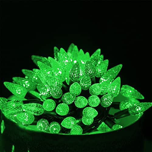 Luces Dazzle Bright C6 Verdes Para El Día De San Patricio, 1