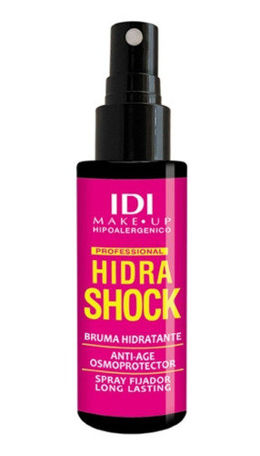 Idi Spray Fijador Hidra Shock-bruma Facial Hidratante X 60ml
