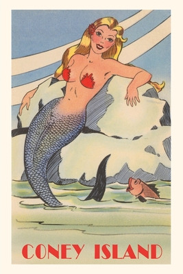 Libro Vintage Journal Coney Island Mermaid - Found Image ...