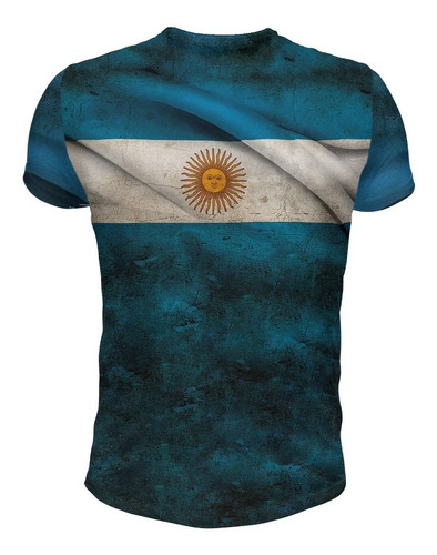 Imagen 2 de 2 de Remera Calavera Argentina Misil Exocet Mod 3