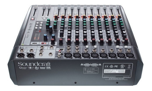 Soundcraft Signature 12 Mtk Consola 12canales Multitrack Usb