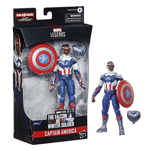 Imagen 3 de 6 de Hasbro Marvel Legends Avengers - Falcon - Capitán América