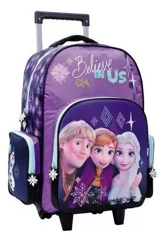 Mochila Frozen Con Carro 18 Pulgadas