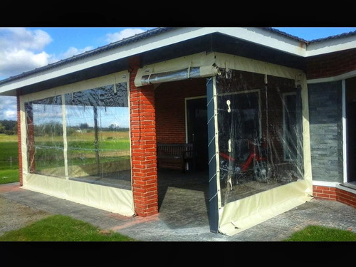 Cerramiento Cristal O Color Lona Pvc Galeria Quincho Toldo