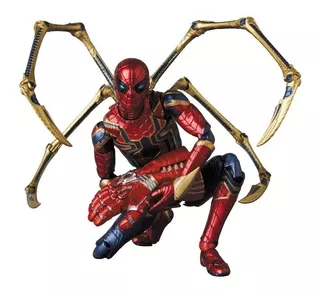 Spiderman Avengers Endgame Spider-man Mafex 121 Iron Spider