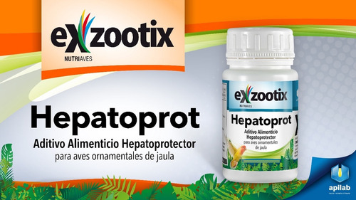 Hepatoprot Exzootic 80 Gr. Aditivo Para Aves Agua