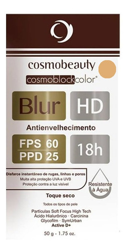 Base Cosmoblock Blur Hd Fps60 - Bege Médio - 50g