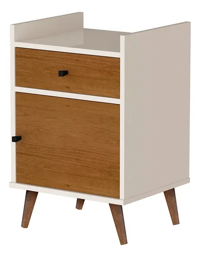 Velador Con Puerta Be Perla Caramelo - Be Design