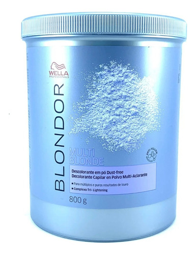 Polvo Decolorante Blondor Multi Blonde Wella 800 G