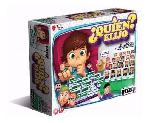 ¿a Quién Elijo? Versión Viaje - Juego De Mesa Top Toys