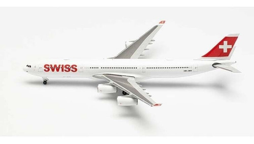  Avión Airbus 340/300 Hb.ble Swiss Air Int. Hb-jmh  Chur 