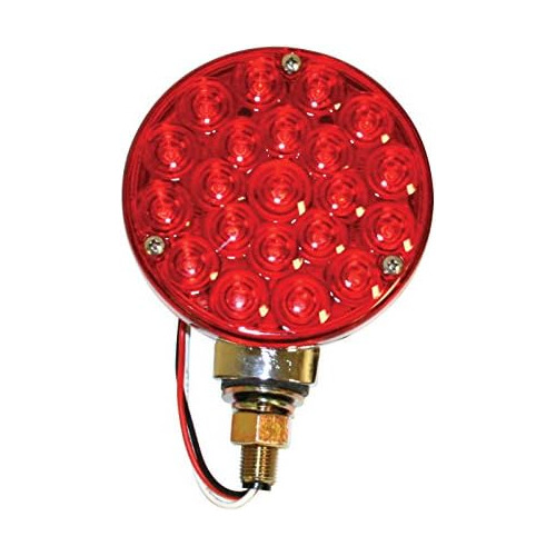 Luces Traseras L.e.d. Offroad 169552 Lente Rojo, Par Sa...