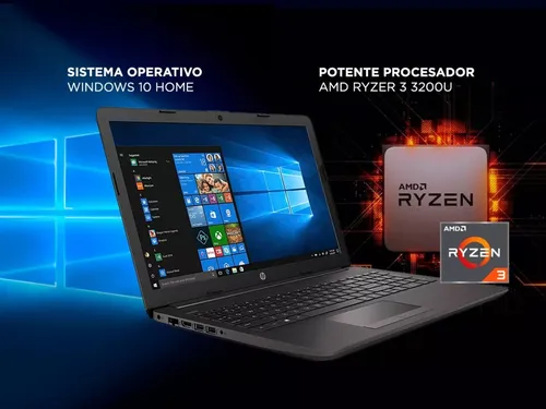 Notebook Hp 255g7 Ryzen R3 3200u 8gb 1tb 15 6 Win10 Home