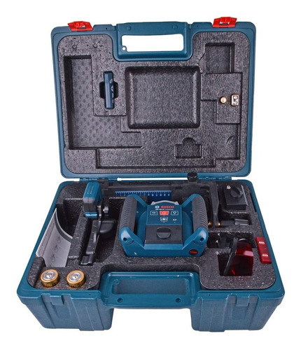 Imagem 4 de 8 de Nível À Laser Rotativo Grl 300hv Receptor+suporte Bosch