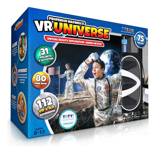 Professor Maxwell's Vr Universe - Libro De Ciencia