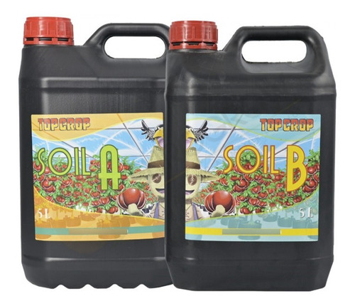 Fertilizante Completo Multifase Topcrop (5y5) 10 L Soil A+b