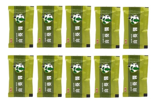 Pack X 10 - Wasabi En Sachet 5 Grs C/u. Ideal Para Sushi.