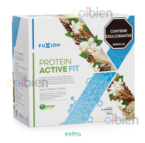 Biopro X Active Fit Fuxion Adelgazar 100% Original | Invima