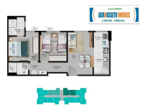 Imagem 8 de 24 de Ed. Vista Da Barra - A Partir De R$ 156.000,00 - Entrega Para 2022 - La00024 - 68362670