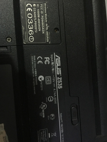 Asus Z53s Completa O Partes (Usado)