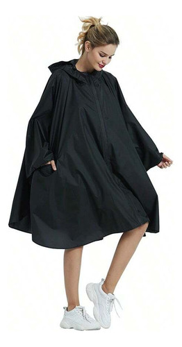 Poncho Impermeable Para Mujer, Elegante Y Duradero