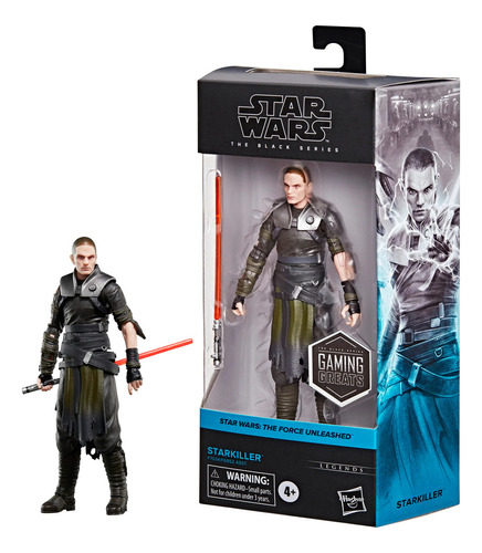 Starkiller Force Unleash Figura Star Wars Black Series 16 Cm