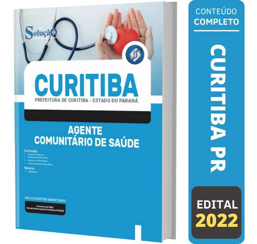 Apostila Curitiba Pr - Agente Comunitário De Saúde