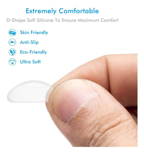 Imagen 4 de 10 de 4 Pares Nose Pad 3m Almohadillas Antideslizantes Para Lentes
