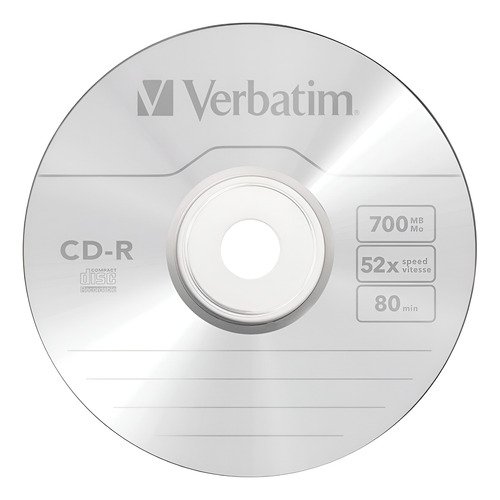 Torre De Cd-r 52x 80 Min 700 Mb C/100