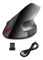 Comprar Mouse Inalámbrico Vertical Ergonómico Recargable Carpiano Color Negro
