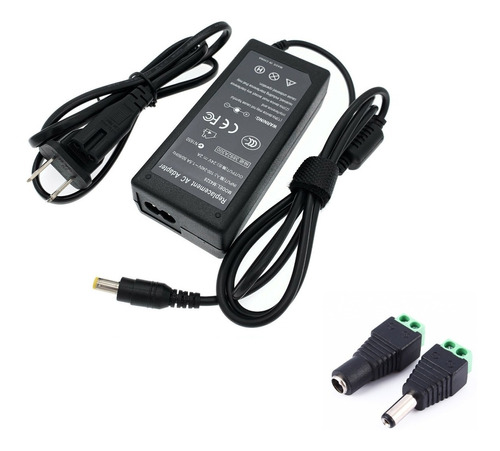 Adaptador Corriente 12v 3a + Borneras Dc  (Reacondicionado)