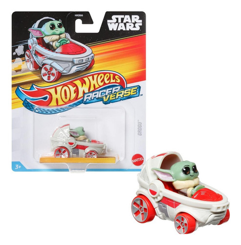 Hot Wheels - Racerverse - Grogu Star Wars - Mattel Hkb99